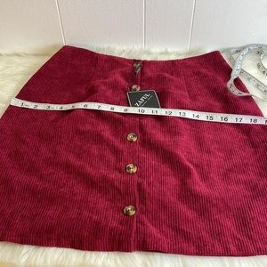 Beautiful Zaful Buttoned Down Skirt